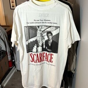 Scarface White T-Shirt